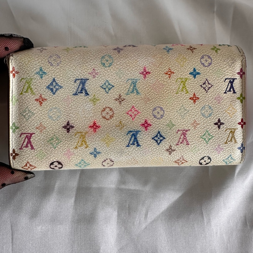 Louis Vuitton Murakami Multicolor Pink interior wallet on a chain - Picture 11 of 17